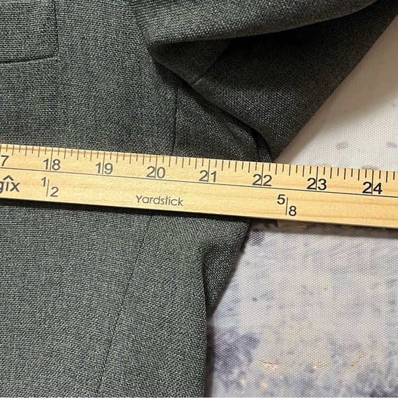 Vintage LEVIS Panatela Gray Sport Coat 44R Blazer Marled Gold Buttons Preppy 70s - Picture 11 of 14